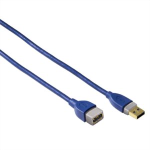 Hama Usb kabel Usb 3.0 kabel typ A-a, prodlužovací, 1,8 m, modrý