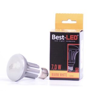 Best-led Led žárovka E27 7W tep.bílá Bl-r63-7-ww