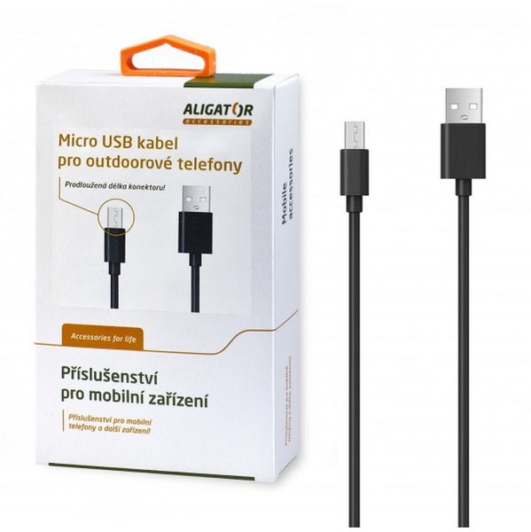 Kabel Aligator Micro USB na USB