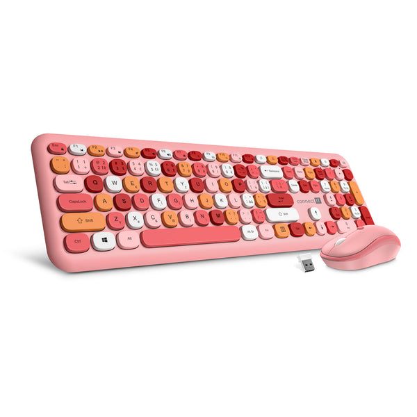 Bezdrátová klávesnice + myš Combo CONNECT