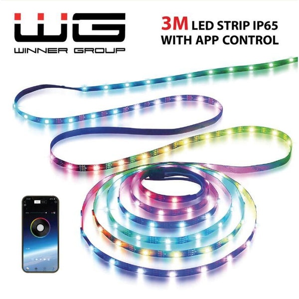 LED RGB pásek WG18 s aplikaci